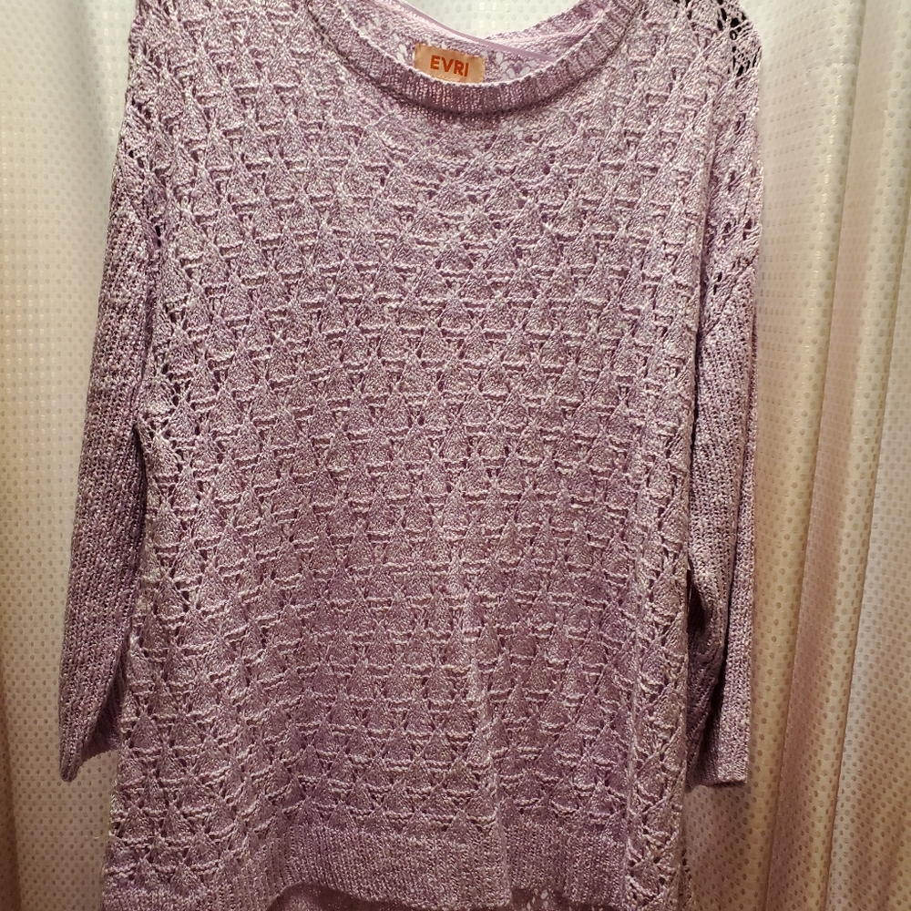 Crocheted sweater